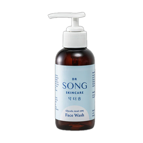 Dr. Song 10% Glycolic Acid Face Wash- To Exfoliate The Clogged Pores