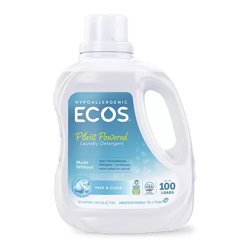 ECOS Hypoallergenic Laundry Detergent Built-In Fabric Softener