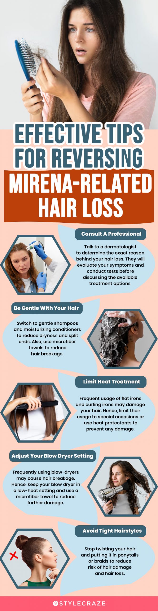 effective tips for reversing mirena related hair loss (infographic)