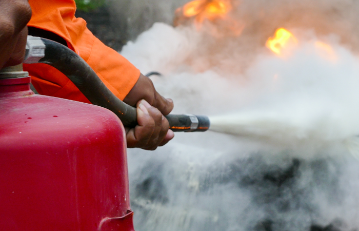 Extinguish The Fire By Yourself If Possible