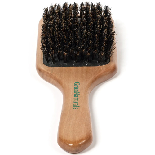 GranNaturals Bristle Paddle Hair Brush