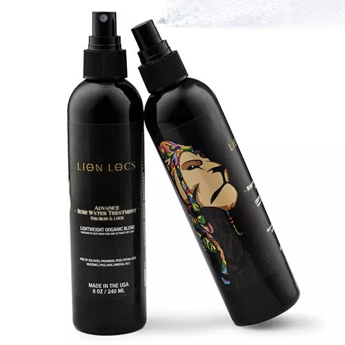 Beard Gains Lion Locs Rosewater Spray