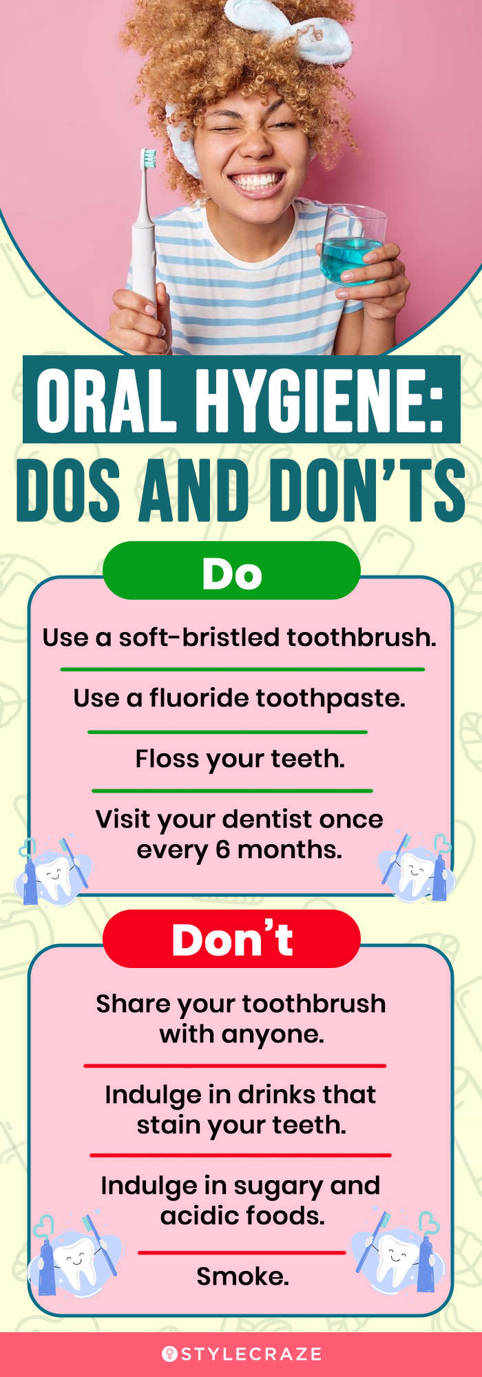 oral hygiene dos and don’ts (infographic)