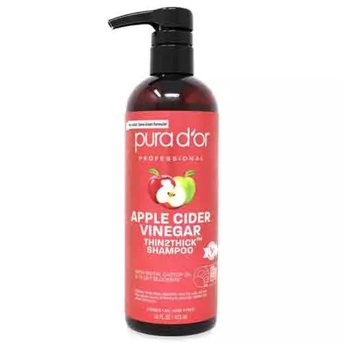 PURA D'OR Apple Cider Vinegar Thin2Thick Shampoo