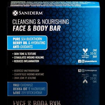Saniderm Face and Body Cleansing Soap