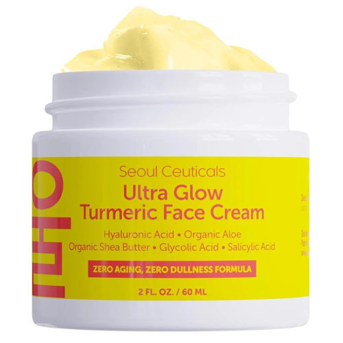 Seoul Cuticles Ultra Glow Turmeric Face Cream- To Moisturize Your Dry Skin And Reverse Dullness