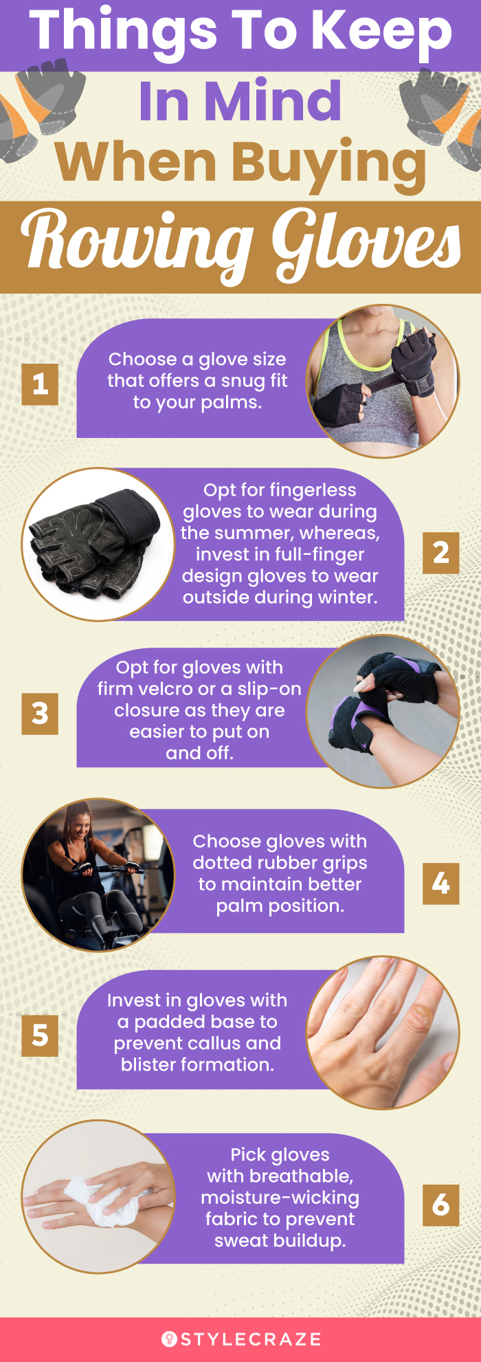 Things To Keep In Mind When Buying Rowing Gloves (infographic)