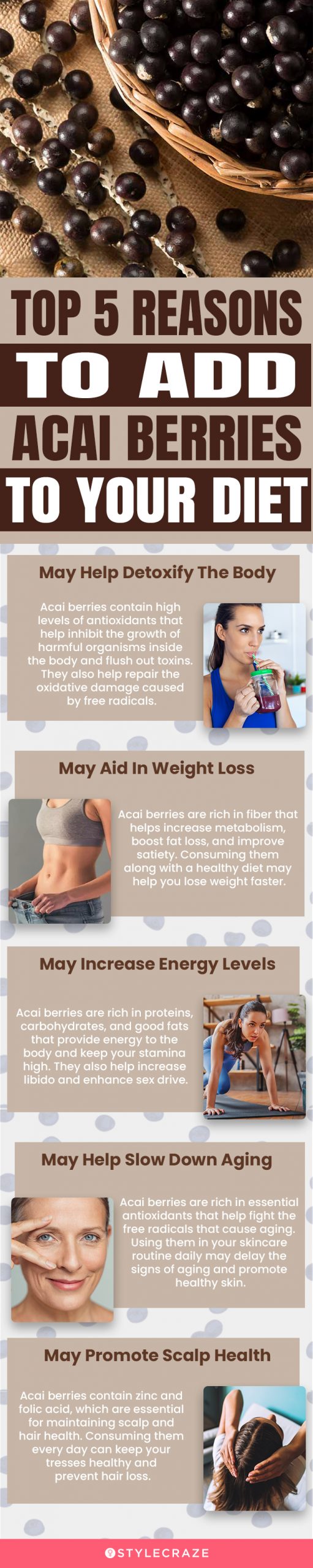 top 5 reasons to add acai berries to your diet (infographic)