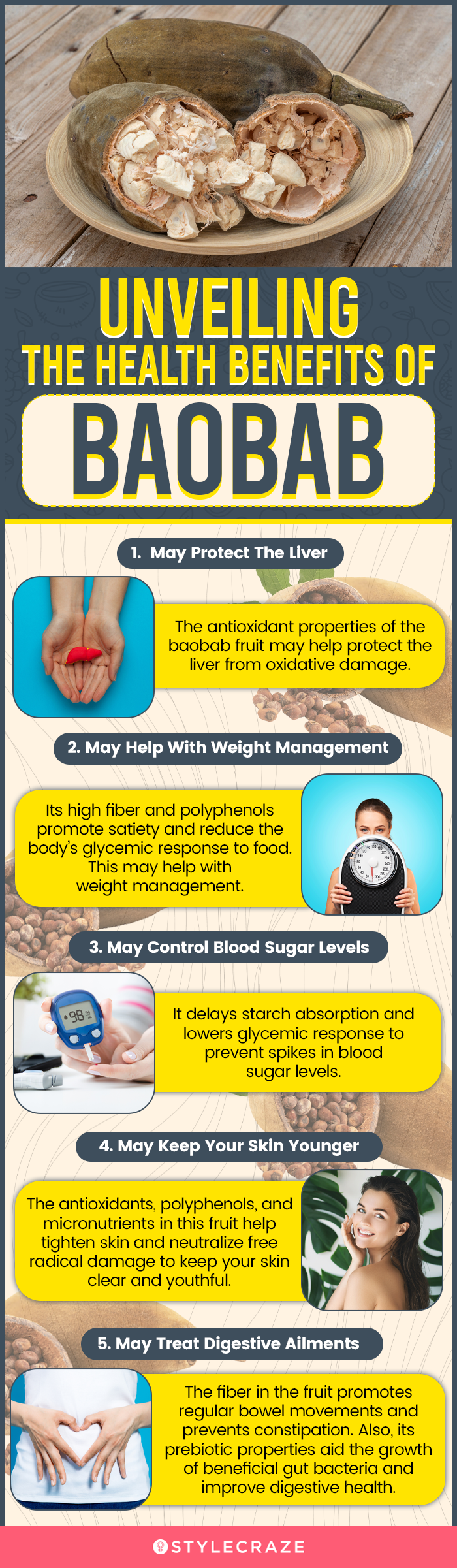 unveiling the health benefits of baobab (infographic)