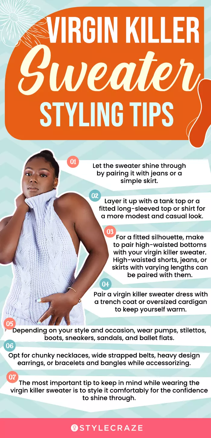 Virgin Killer Sweater Styling Tips (infographic)