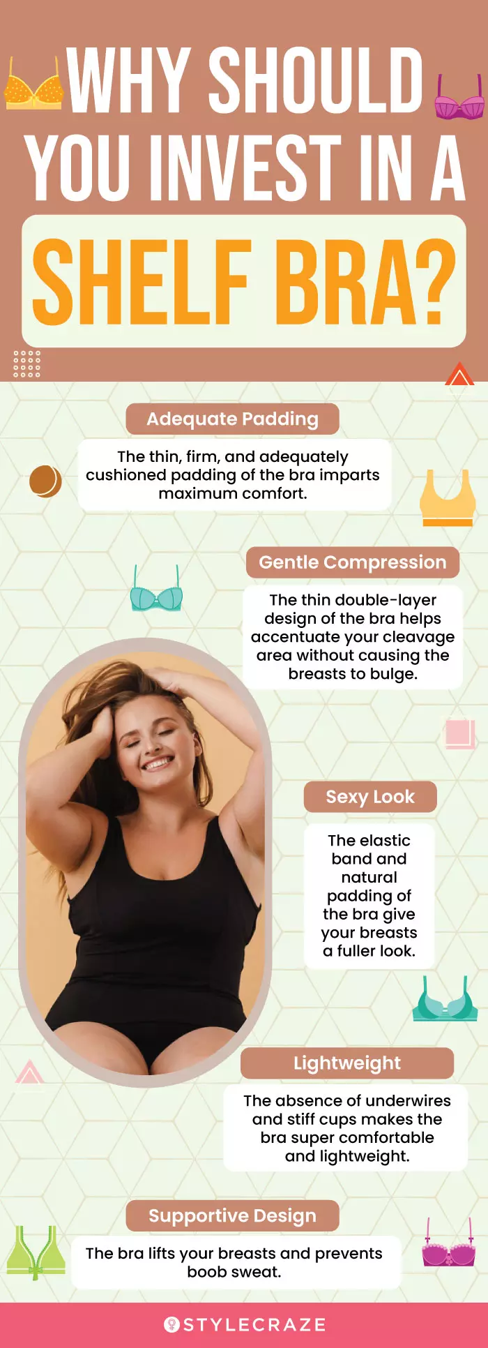 Why Should You Invest In A Shelf Bra (infographic)