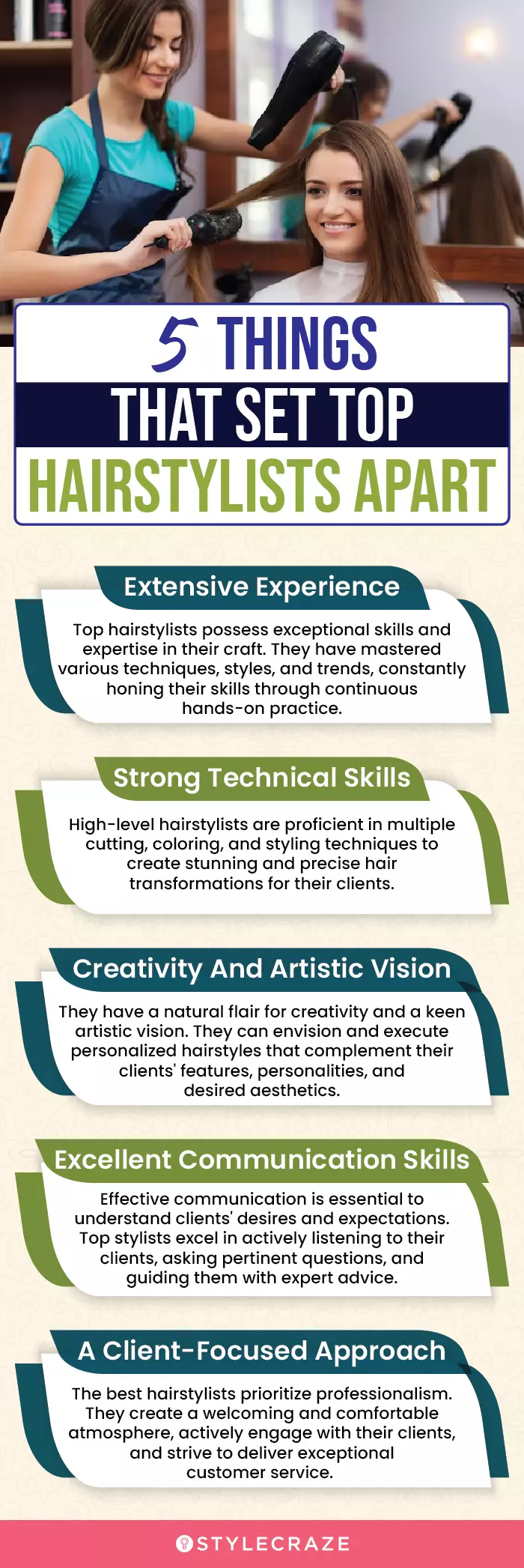 5 things that set top hairstylists apart (infographic)