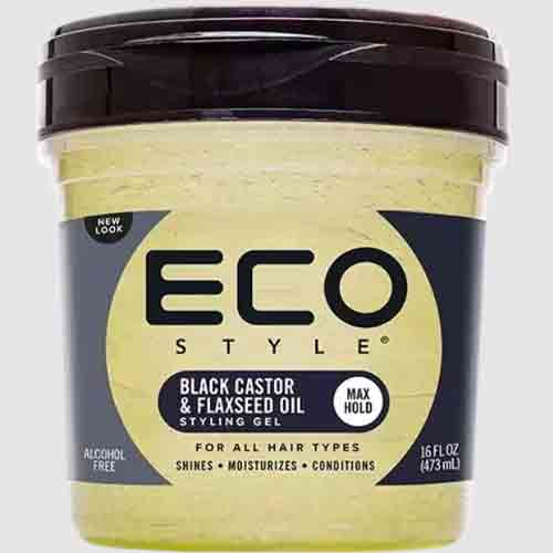Beauty Logica Eco Style Gel Black Castor & Flaxseed Oil