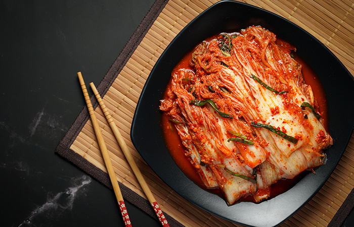 Kimchi can be eaten on the GAPS diet