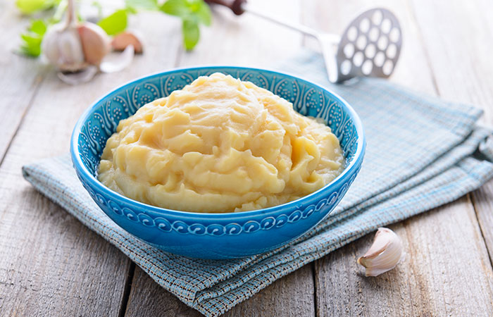 Low-residue creamy mashed potatoes