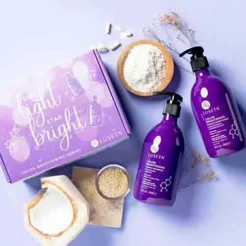 Luseta Color Brightening Purple Shampoo And Conditioner