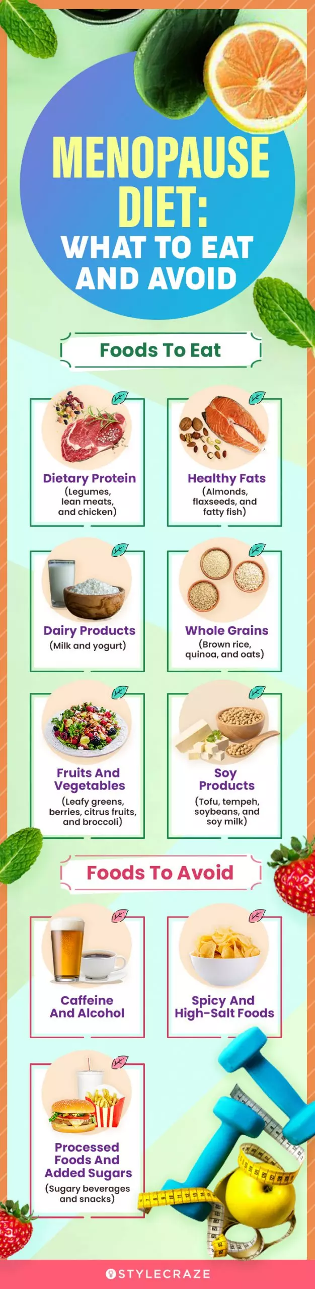 Menopause Diet Foods To Relieve Symptoms And Aid Weight Loss