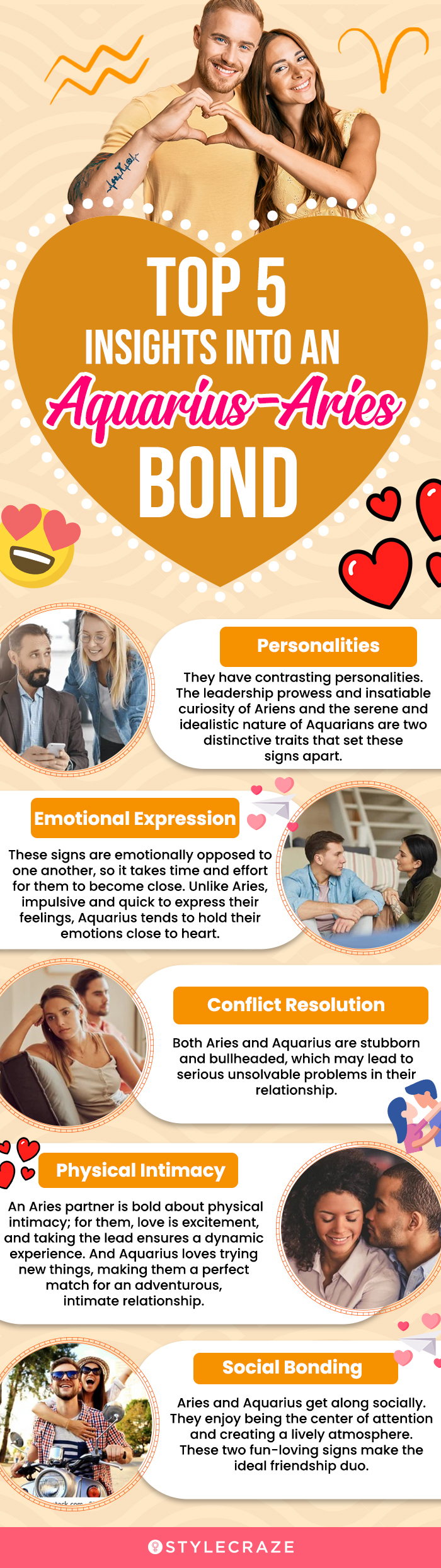 top 5 insights into an aquarius aries bond (infographic)