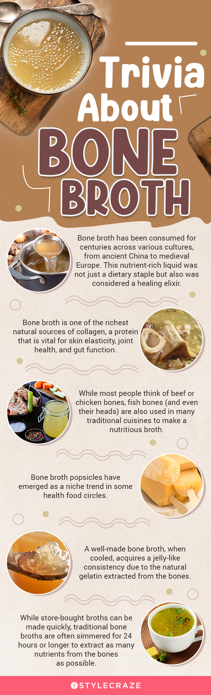 trivia about bone broth (infographic)