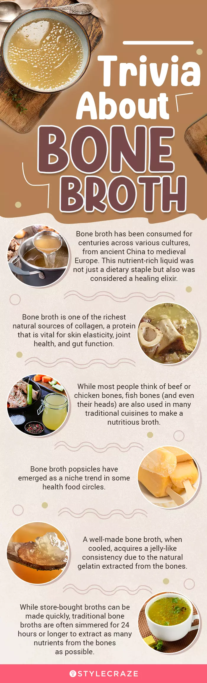 trivia about bone broth (infographic)