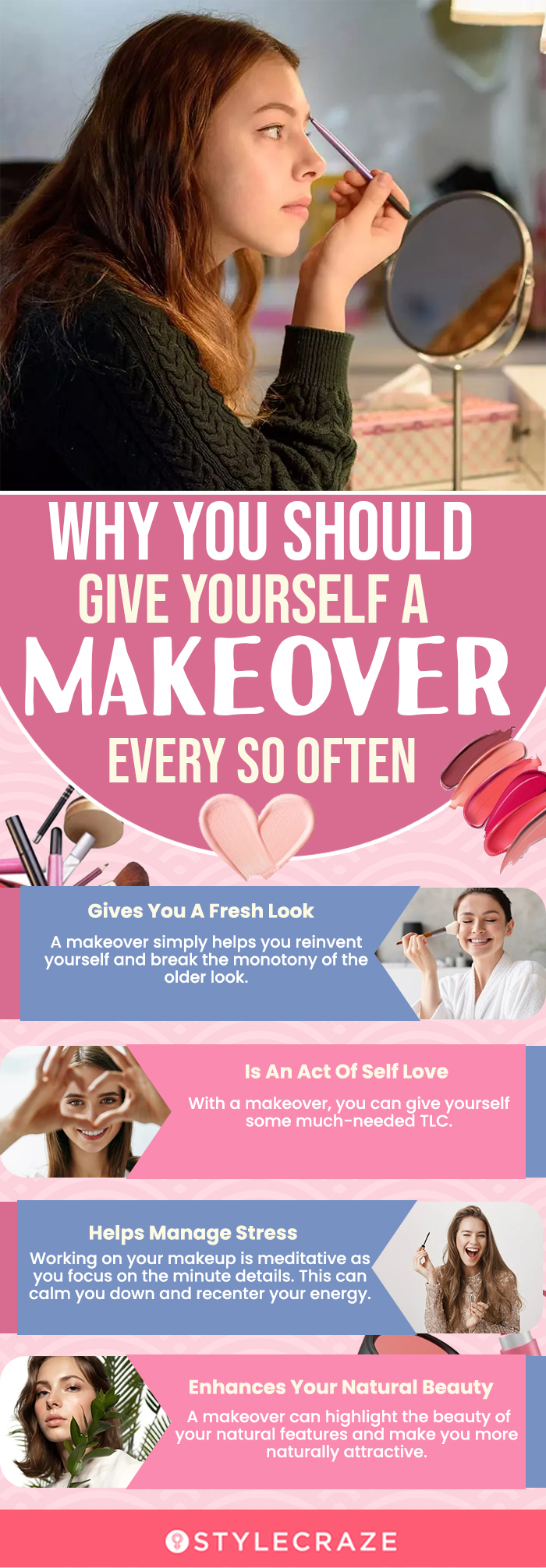 why you should give yourself a makeover every so often (infographic)