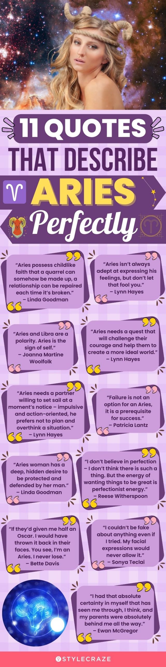 11 quotes that describe aries perfectly (infographic)