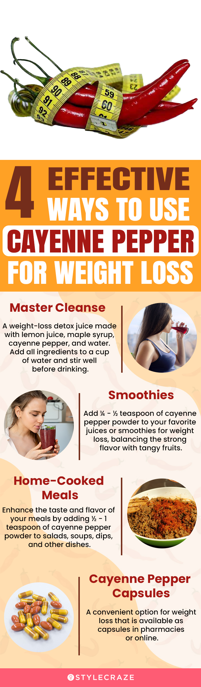 Cayenne pepper detox