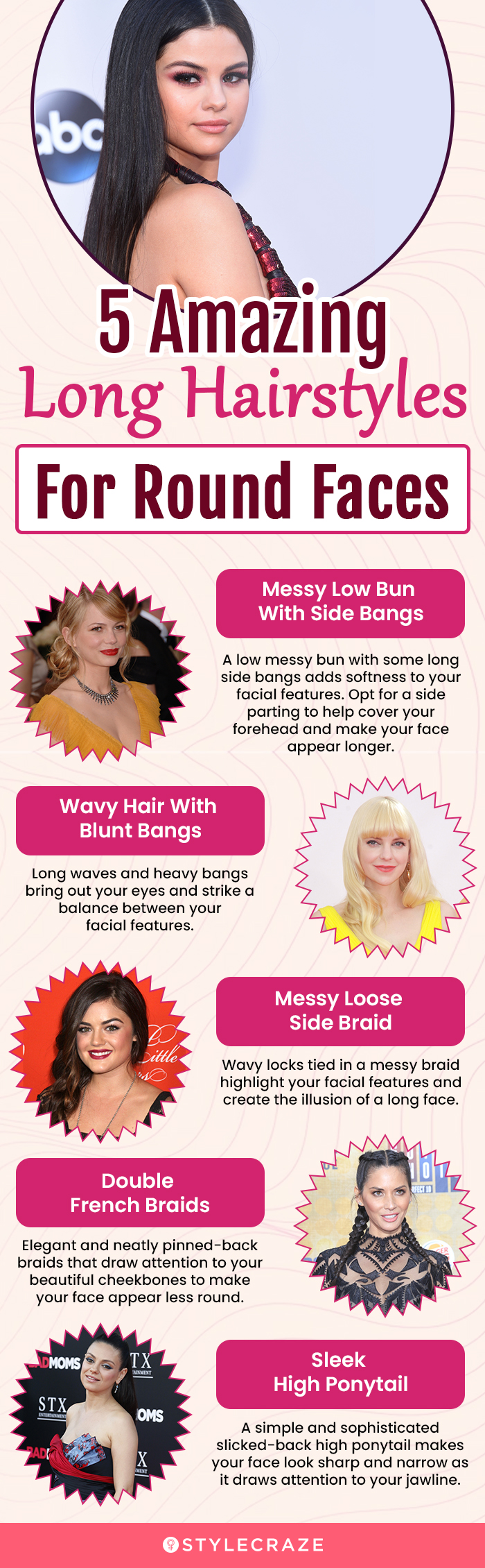 30 Slimming Hairstyles for Women with Full Faces (for Plus-Sized Women)