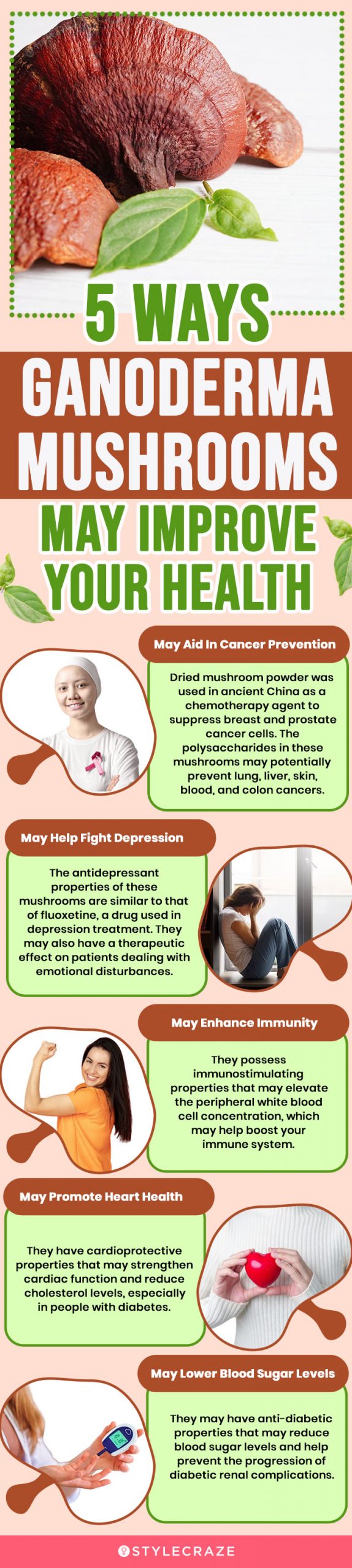 5 ways ganoderma mushrooms may improve your health (infographic)