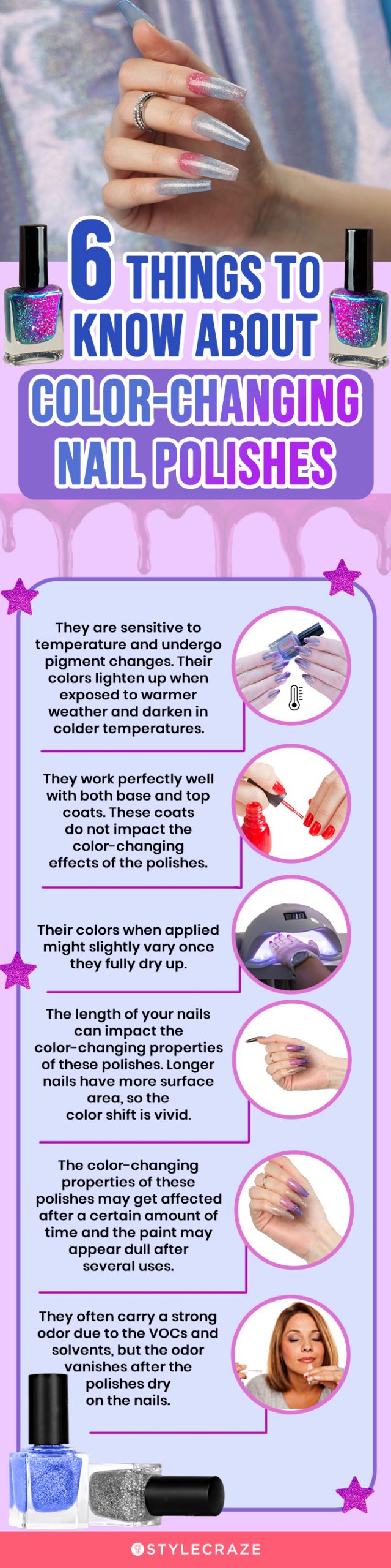 6 Things To Know About Color-Changing Nail Polishes (infographic)