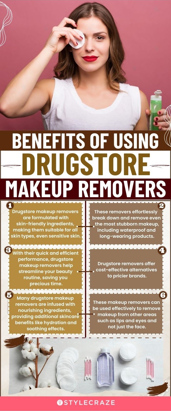 Benefits Of Using Drugstore Makeup Removers 