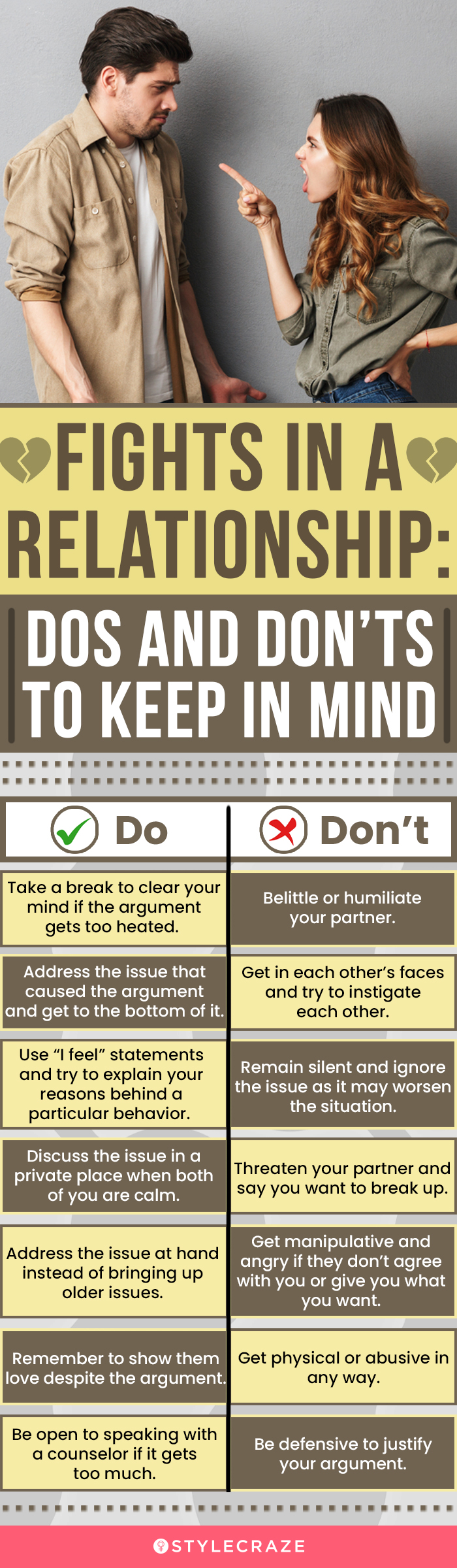 relationship fights dos and don’ts to keep in mind (infographic)