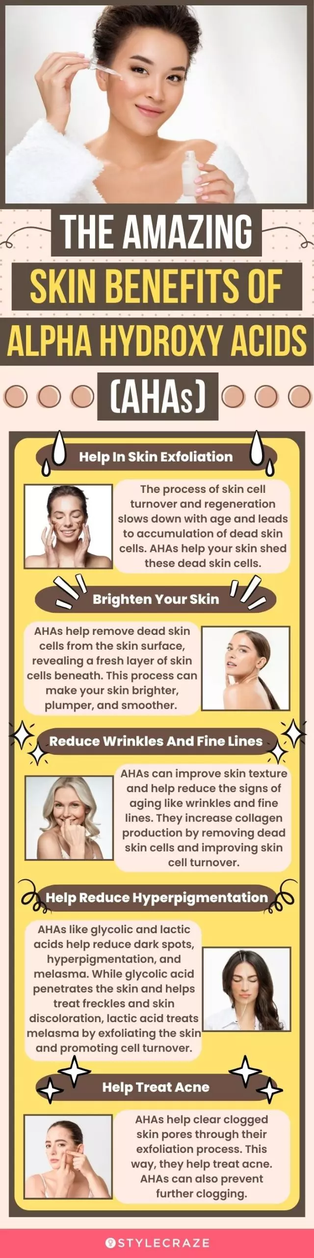the amazing skin benefits of alpha hydroxy acids (ahas) (infographic)