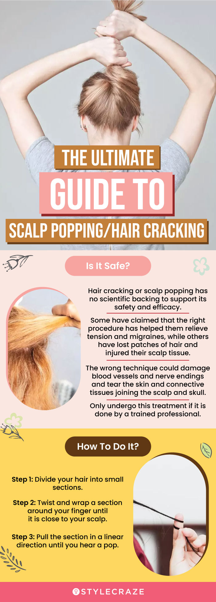 the ultimate guide to scalp popping hair cracking (infographic)