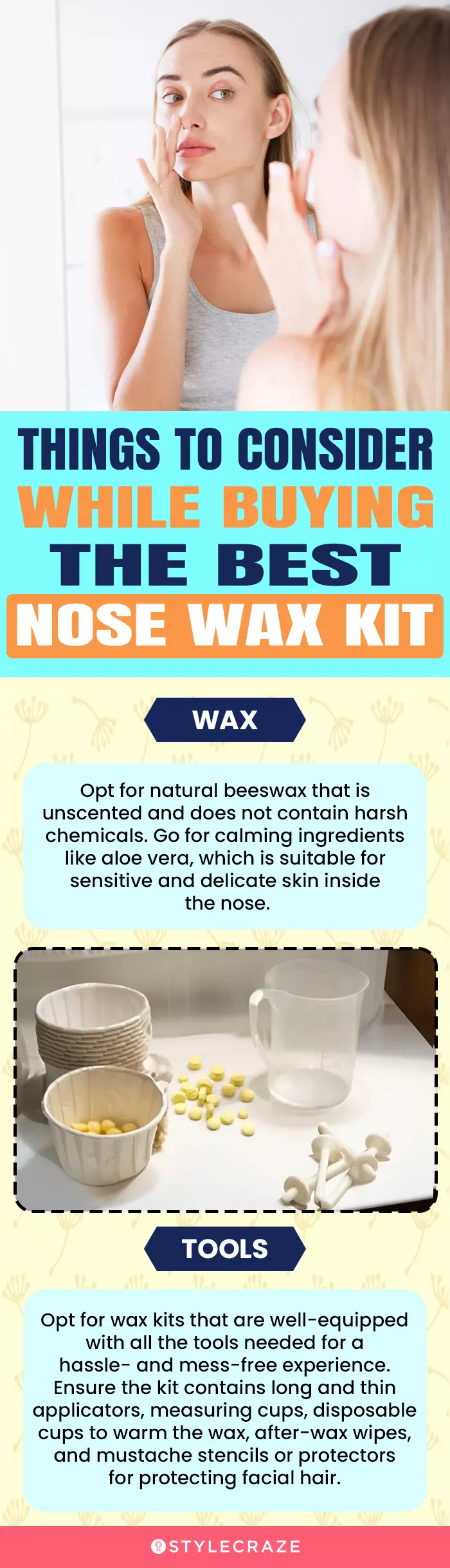 Things To Consider While Buying The Best Nose Wax Kit (infographic)