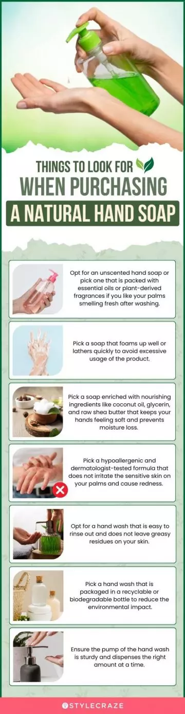Things To Look For When Purchasing A Natural Hand Soap (infographic)