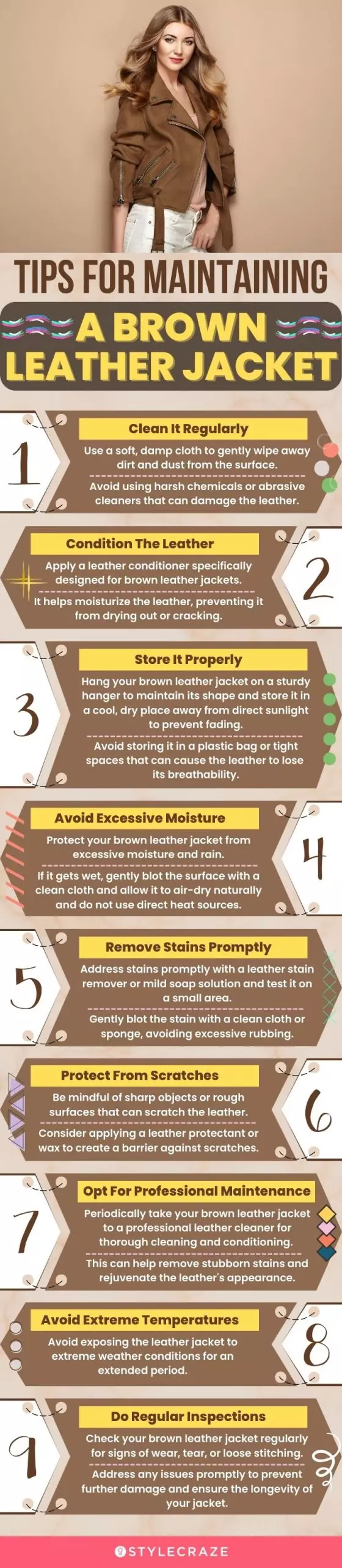 Tips For Maintaining Brown Leather Jackets