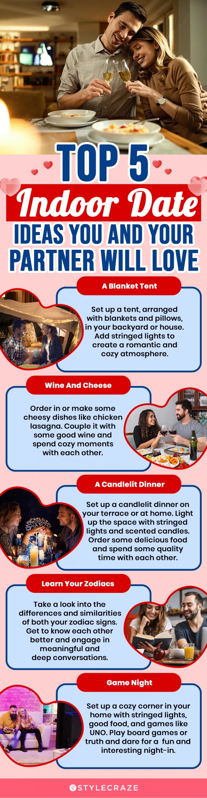 At Home Date Night Ideas  Romantic and Fun Ideas to Stay Indoors – The  Adventure Challenge