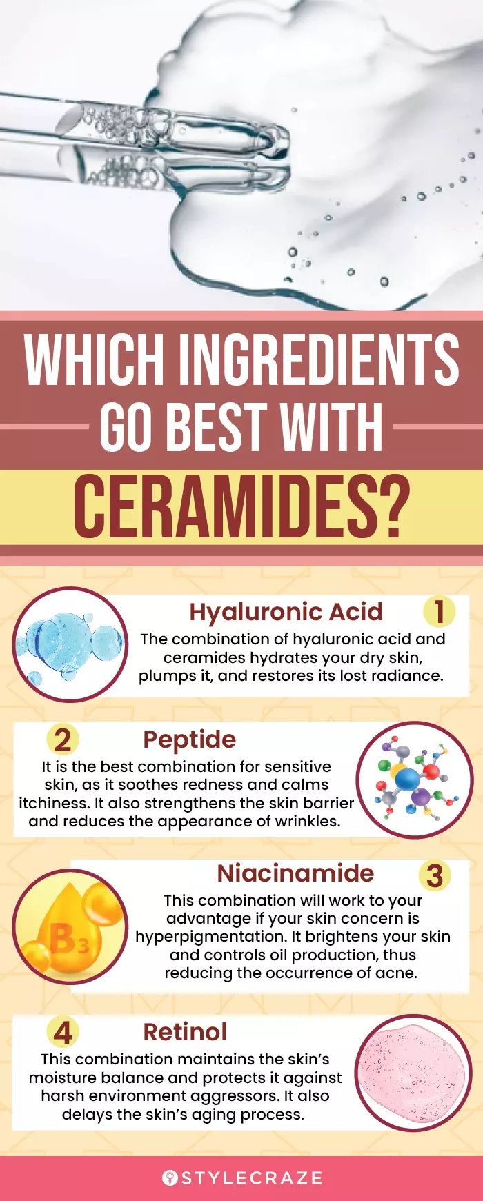 Which Ingredients Go Best With Ceramides? (infographic)