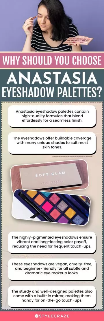 Why Should You Choose Anastasia Eyeshadow Palettes? (infographic)