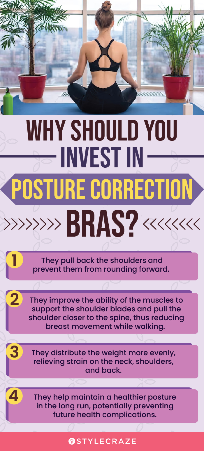 Why Should You Invest In Posture Correction Bras?(infographic)