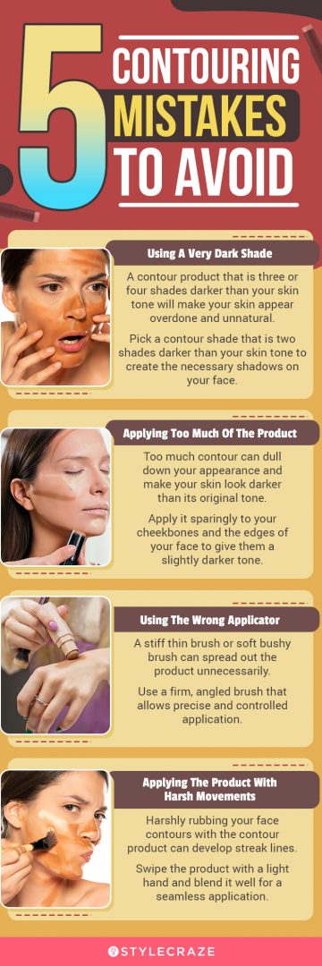 5 Contouring Mistakes To Avoid (infographic)
