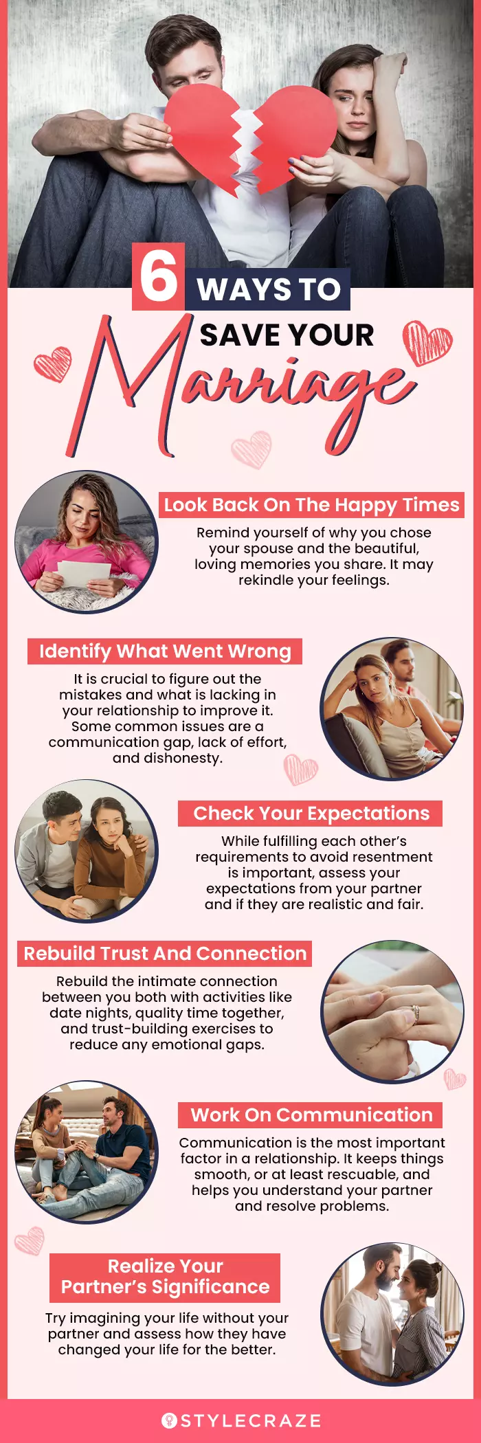6 ways to save your marriage (infographic)