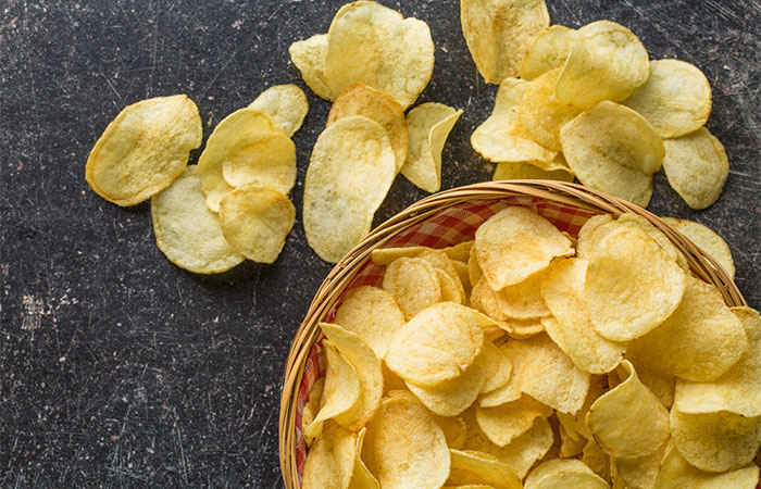 Avoid potato chips on the potato diet
