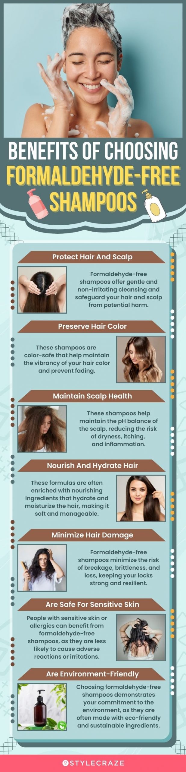 Benefits Of Choosing Formaldehyde-Free Shampoos (infographic)