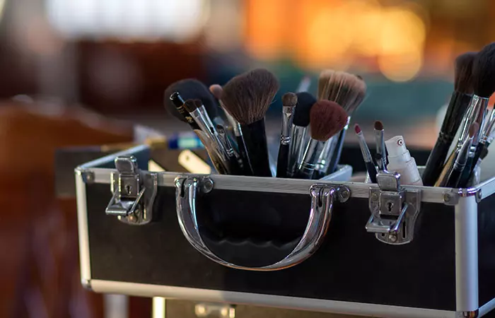 Get Creative With Makeup Storage