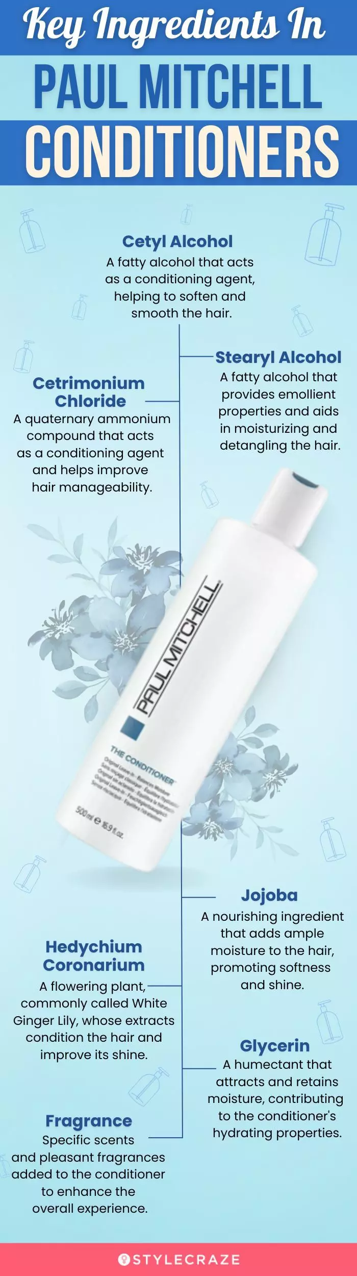 Key Ingredients In Paul Mitchell Conditioners (infographic)
