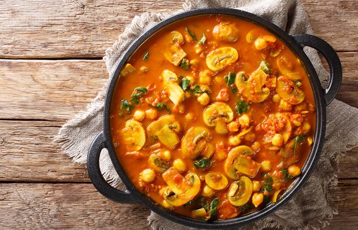 Mushroom curry