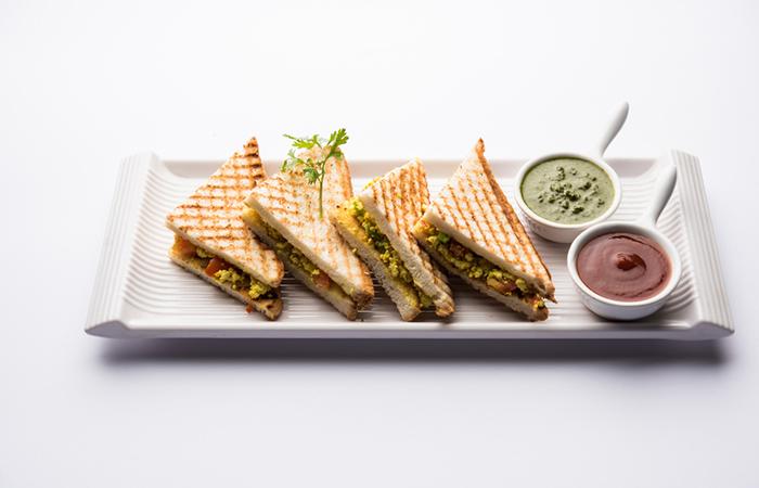 Paneer sandwich