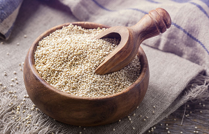 Quinoa to include in a high-protein diet